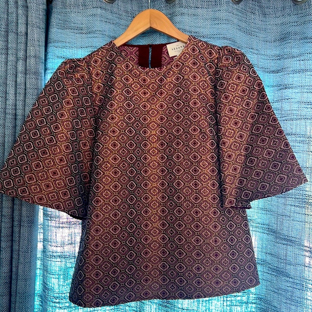 Sézane Blouse Gaby, Perfect condition, never used, tag still on item!